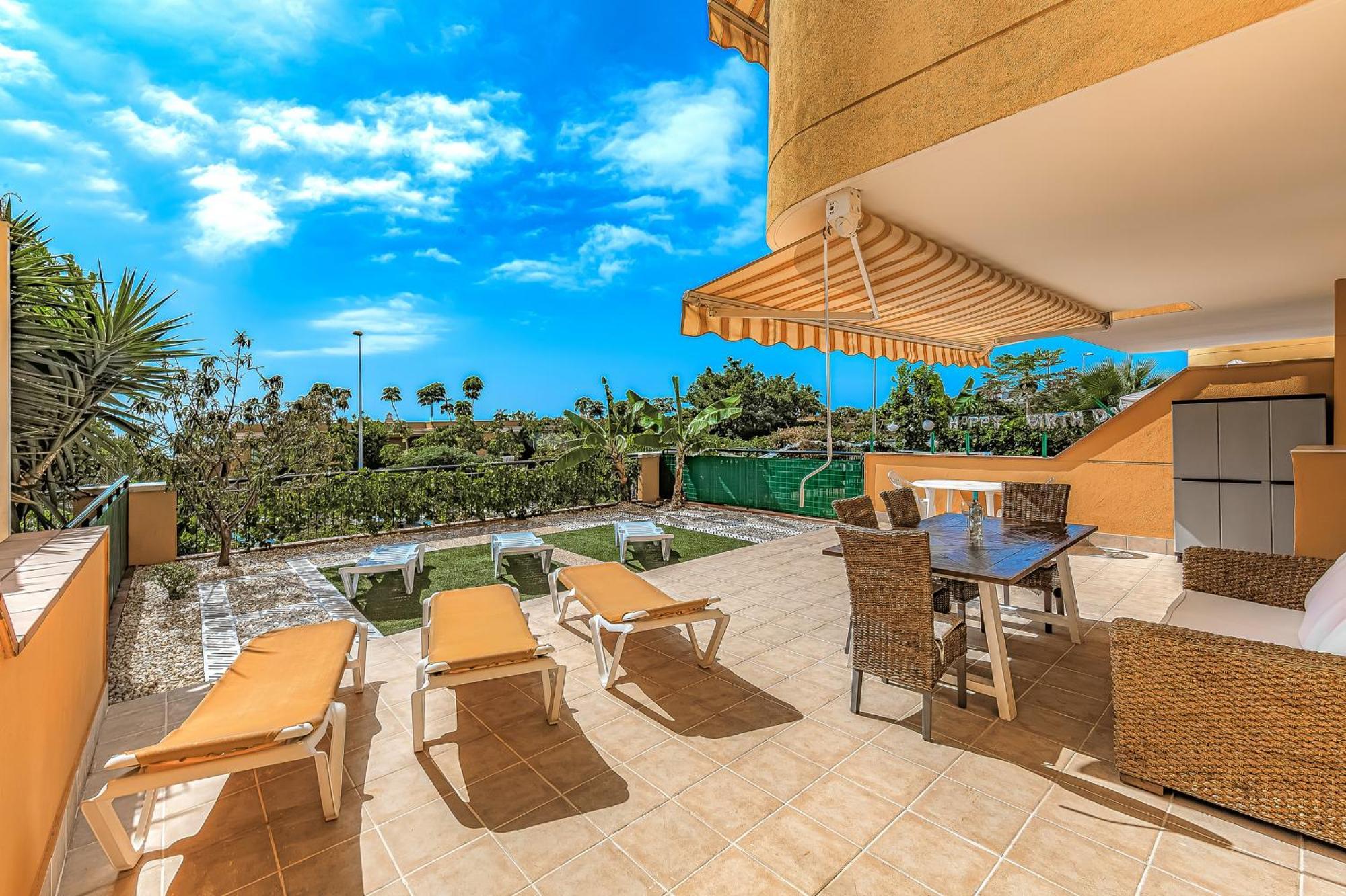 Ocean View Family Apartment In Playa La Arena Puerto de Santiago  Bagian luar foto