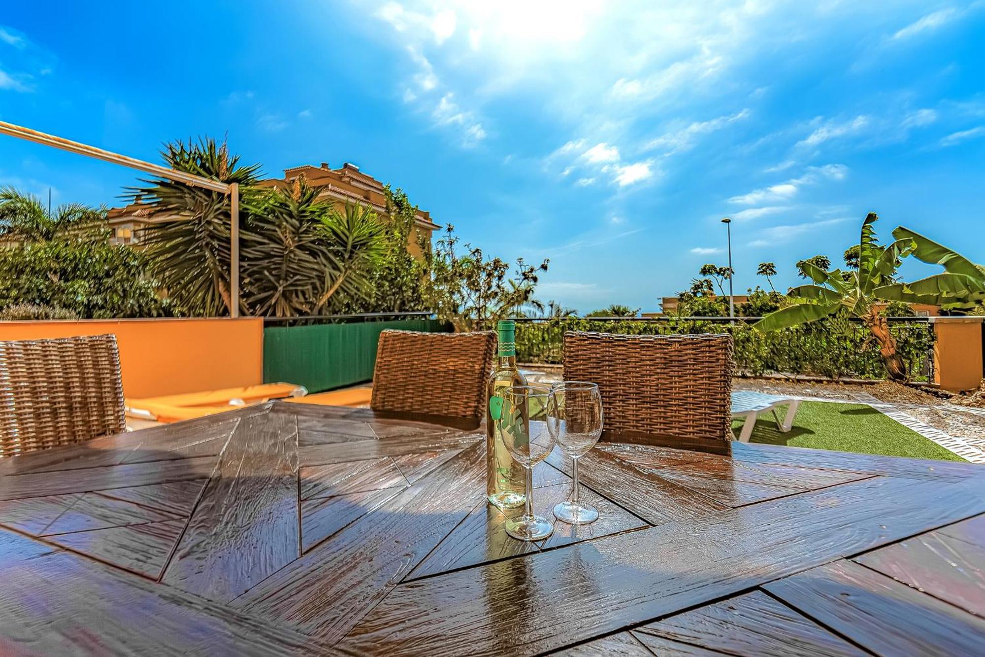 Ocean View Family Apartment In Playa La Arena Puerto de Santiago  Bagian luar foto